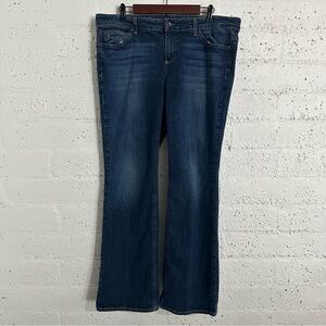 Tommy Hilfiger Womens Jeans 16R Blue Denim Freedom Boot Stretch 5 Pocket BR15